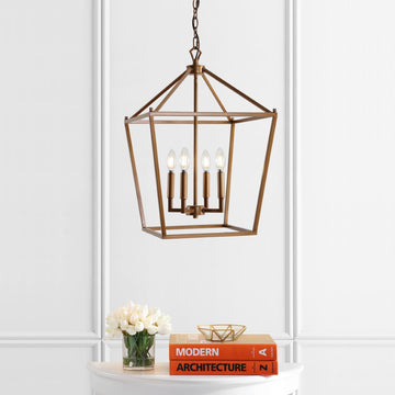 Pagoda Lantern Metal LED Pendant